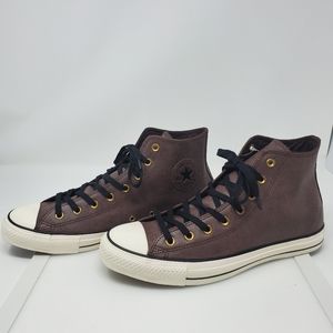 Converse Shoes - Converse Brown Leather High Tops Converse Shoes - Converse Brown Leather High Tops